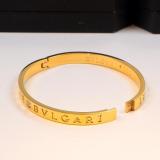BVB4  Exquisite stainless steel gold-plated jewelry BV bracelet