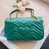GGP71  Classic real leather bag 26X15X7cm women bag