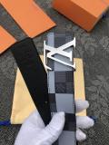 LBL2 Real leather wide 4.0cm WHITE  have 95-125cm total long with packing