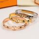 LVB126  Round Diamond Hollow Letter Titanium Steel Couple Bracelet