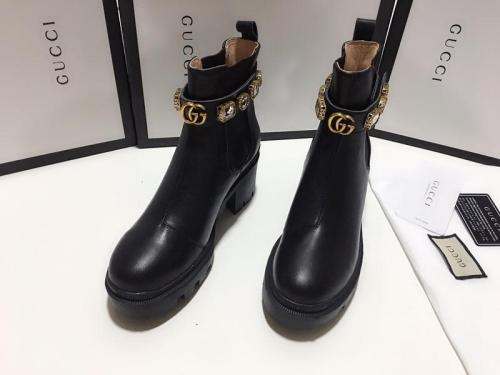 BGS8 Women Boot 35-42 heel 6cm shoes with box
