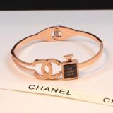 CHB13  Fine stainless steel gold-plated jewelry CH bracelet