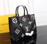 GLP86  Classic real leather bag 34X26X13cm women bag