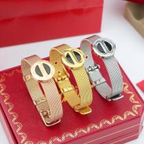 CAB4 Round letter belt buckle ladies bracelet