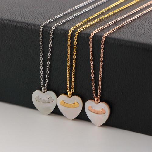 CHN14 Necklace 316L steel plating gold Jewelry