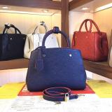 LLP48 High-quality leather bag women handbag 33X23X15cm fashion bag