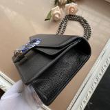 GGP10 Classic Women's Shoulder Bag Original Leather Crossbody Bag 25-14-8cm