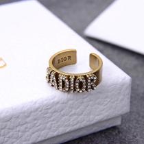 DR25 Retro open design gold-plated women's ring