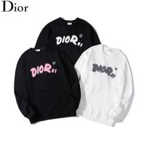 DIC702  Cotton round neck sweater embroidery word