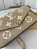 LLP31 Classic leather bag 21X12X3cm with box