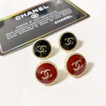 CHE144 Women's Brass 18K Gold Plated Stud Earrings