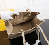 GLP86  Classic real leather bag 34X26X13cm women bag