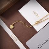 DIN23  Classic Lady Brass Love Necklace