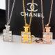CHN17  Necklace 316L steel plating gold Jewelry