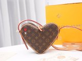 Glp101 fashion original leather V hart bag