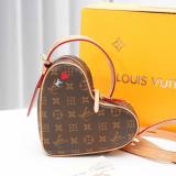 Glp101 fashion original leather V hart bag