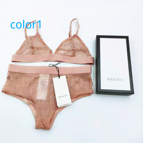 GU668 Women's summer split swimsuit with diamonds