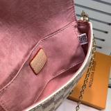 LVP76 Fashion three piece original leather handbag wallet  with box