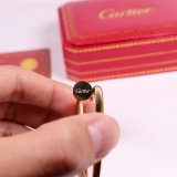CAB12 bangle 316L steel with 18K gold plated women size or man size jewelry