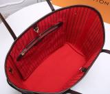 GLP8   32x29x17cm Neverfull Bag high quality L*V   bag for lady gift Canvas leather