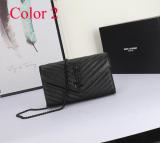 GYP4  Cowhide Women Bag 22.5x14x4cm 4 Color