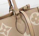 GLP86  Classic real leather bag 34X26X13cm women bag