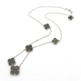 VAN24 Clover Shell Necklace gold plated necklace for women