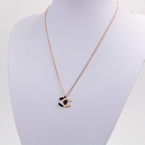 CHN8 Necklace 316L steel plating gold Jewelry