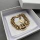 DIB36  Ladies Vintage Gold Multilayer Bracelet