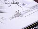 CHN80   Women's bow necklace, elegant and generous