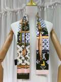 XLC17 Silk satin 8-120CM scarf