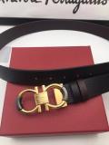 FBL8 Real leather    3.5CM 95-125CM Belt with all packing