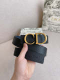 DBL3 Real leather    3.5CM 95-125CM Belt with all packing