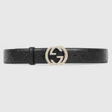 GCBL4 Real leather    3.8CM 95-125CM Belt with all packing