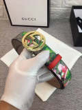 GCBL3 Real leather    3.5CM 95-125CM Belt with all packing