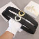 VBL4 Real leather     4.0CM 95-125CM Belt with all packing