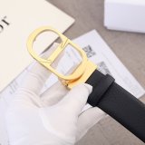 DBL9 Real leather    3.5CM 95-125CM Belt with all packing
