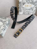 DBL2 Real leather     3.5CM 95-125CM Belt with all packing
