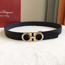 FBL19 Real leather    3.5CM 95-125CM Belt with all packing