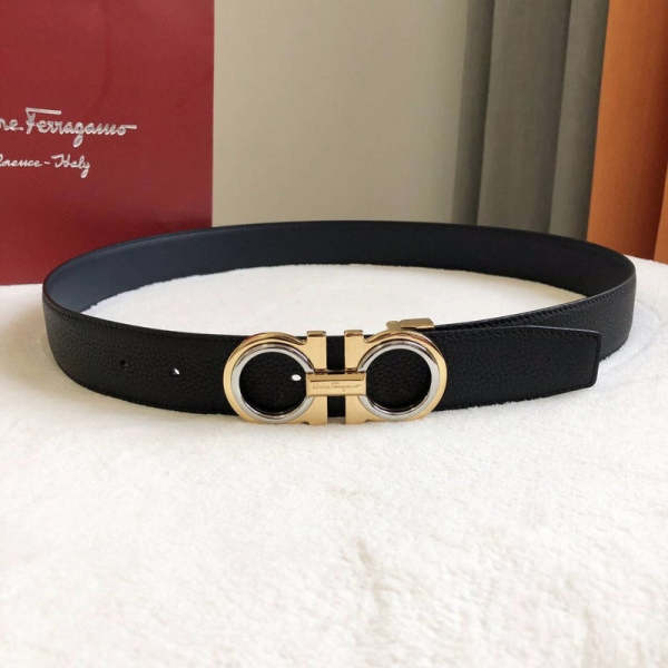 FBL19 Real leather 3.5CM 95-125CM Belt with all packing