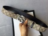GCBL5 Real leather    4CM 95-125CM Belt with all packing