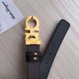 FBL4 Real leather   3.5CM 95-125CM Belt with all packing