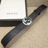 GCBL4 Real leather    3.8CM 95-125CM Belt with all packing