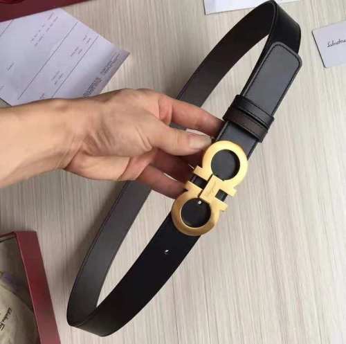 FBL4 Real leather   3.5CM 95-125CM Belt with all packing