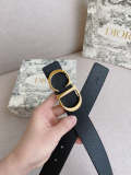 DBL3 Real leather    3.5CM 95-125CM Belt with all packing