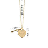 TN105 Classic gold-plated necklace