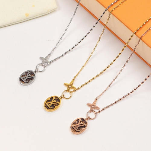 LVB143 Classic gold-plated necklace