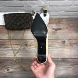 MVS7 Leather shoes women 7.0CM heel with all packaging