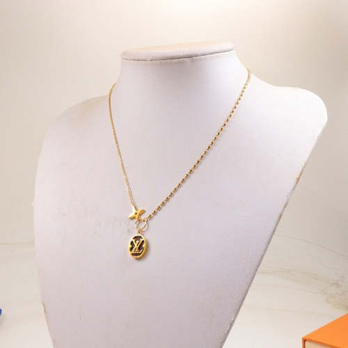 LVB143 Classic gold-plated necklace