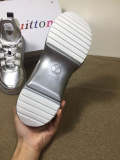 GLS2 shoes leather 5.5cm high with packing for women